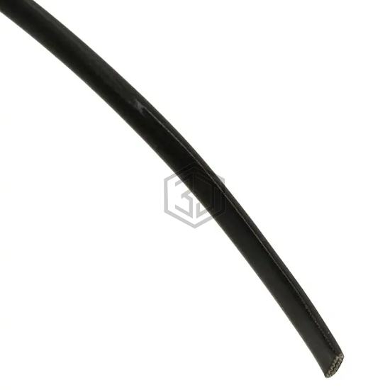 PF1308 BK005 - Alpha Wire - Protective Hoses, Solid Tubing, Sleeving