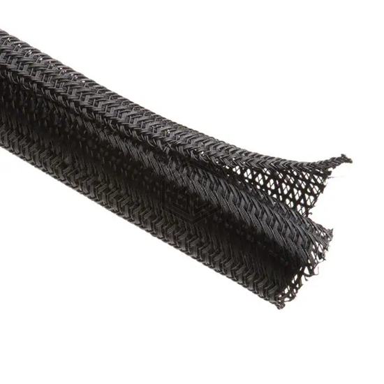 F6N1.00BK50 - Techflex - Spiral Wrap, Expandable Sleeving