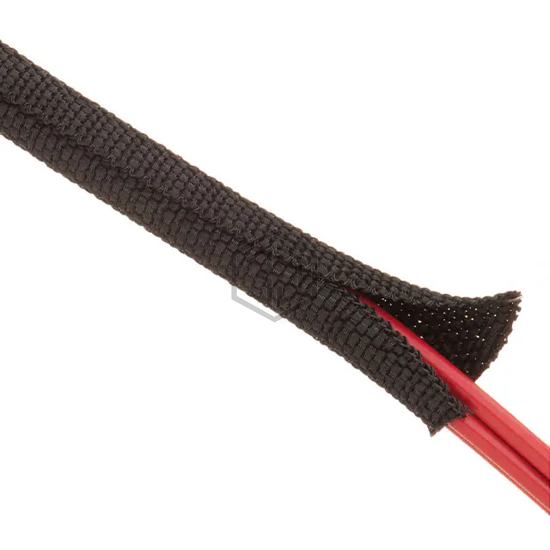 F6W0.19BK1200 - Techflex - Spiral Wrap, Expandable Sleeving