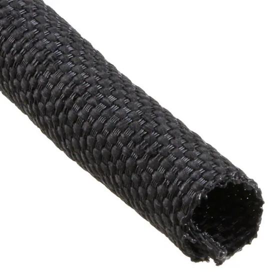 F6W0.31BK650 - Techflex - Spiral Wrap, Expandable Sleeving