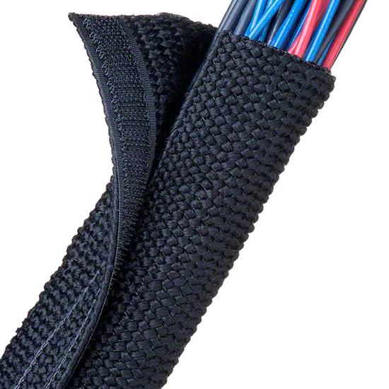 GWN1.38BK50 - Techflex - Spiral Wrap, Expandable Sleeving