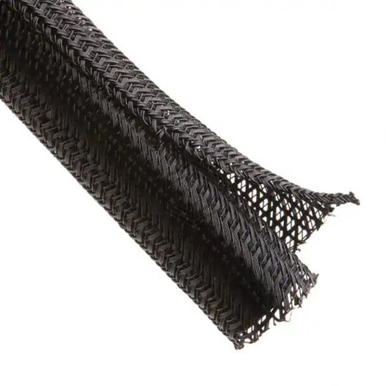 F6N1.25BK250 - Techflex - Spiral Wrap, Expandable Sleeving