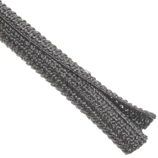 F6Q0.25BK100 - Techflex - Spiral Wrap, Expandable Sleeving