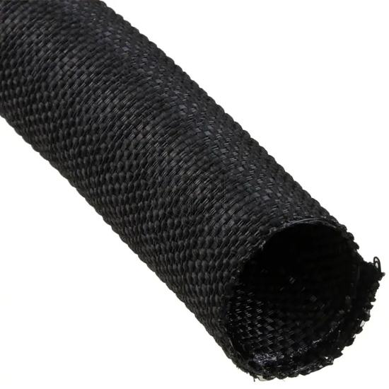 F6W0.75BK50 - Techflex - Spiral Wrap, Expandable Sleeving