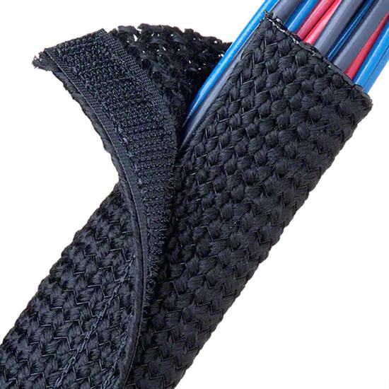 GWN1.00BK25 - Techflex - Spiral Wrap, Expandable Sleeving