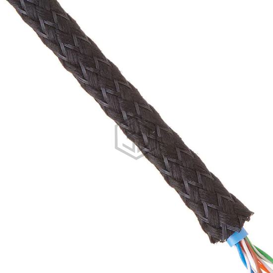 NRN0.25BK500 - Techflex - Spiral Wrap, Expandable Sleeving