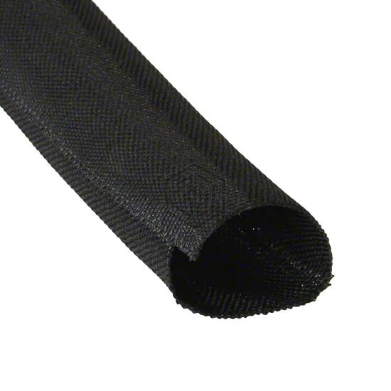 F6W1.50BK25 - Techflex - Spiral Wrap, Expandable Sleeving