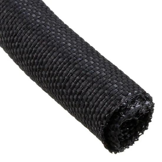 F6W0.63BK75 - Techflex - Spiral Wrap, Expandable Sleeving