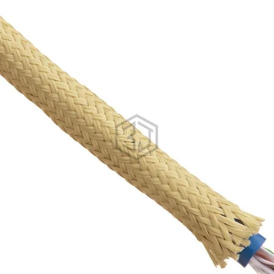 KVN0.50YL250 - Techflex - Spiral Wrap, Expandable Sleeving
