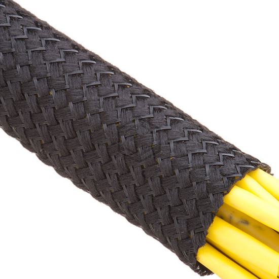 NRN0.75BK250 - Techflex - Spiral Wrap, Expandable Sleeving