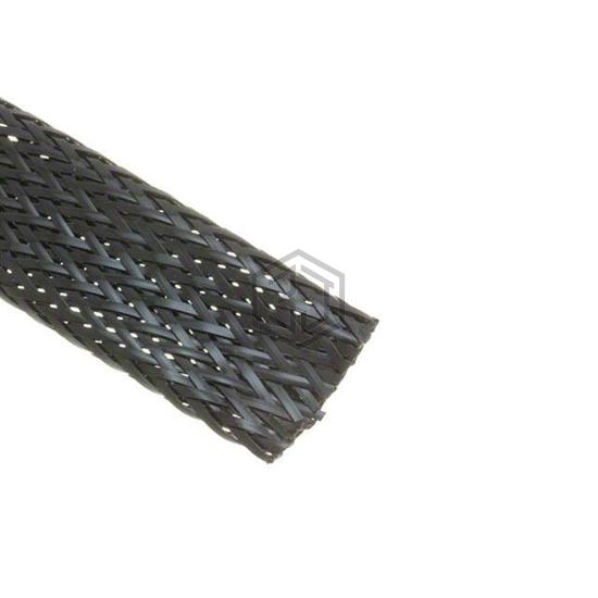 G18011/4 BK008 - Alpha Wire - Spiral Wrap, Expandable Sleeving