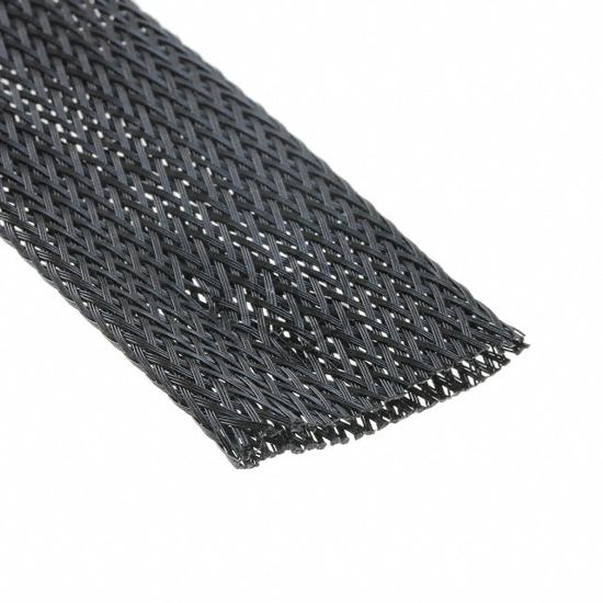 G11011/4 BK007 - Alpha Wire - Spiral Wrap, Expandable Sleeving