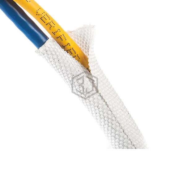 F6W0.38WH100 - Techflex - Spiral Wrap, Expandable Sleeving
