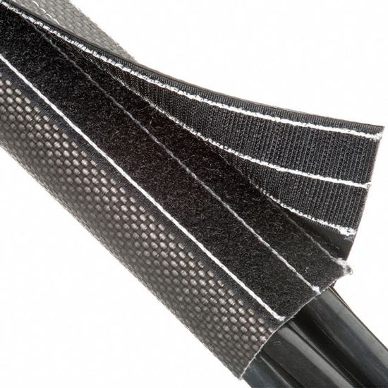 DWG1.75BK75 - Techflex - Spiral Wrap, Expandable Sleeving