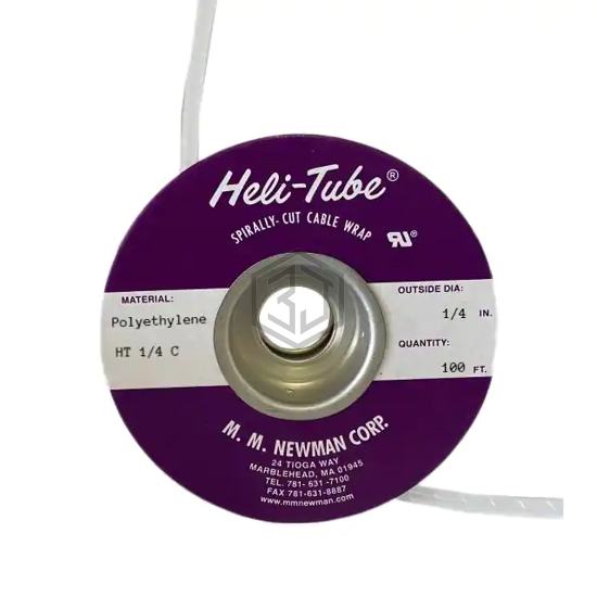 HT 1/4 C - MM Newman Corporation - Spiral Wrap, Expandable Sleeving