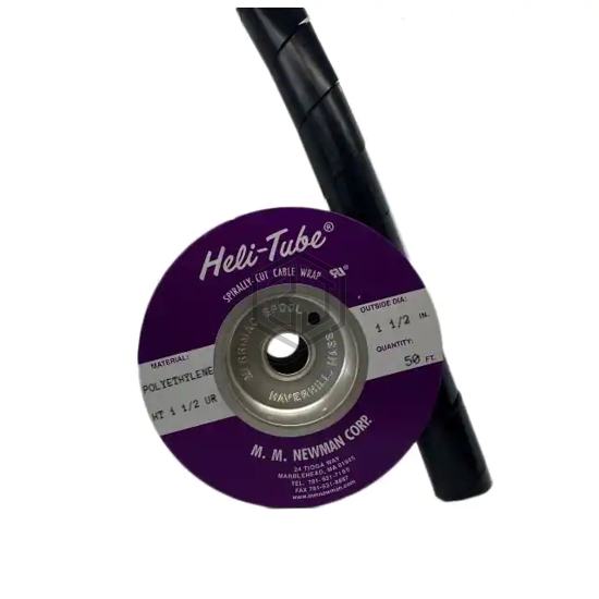 HT 1 1/2 UR - MM Newman Corporation - Spiral Wrap, Expandable Sleeving