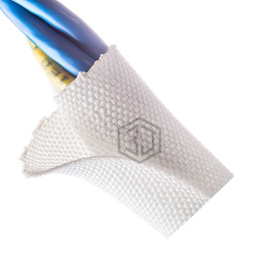 F6W0.75WH50 - Techflex - Spiral Wrap, Expandable Sleeving