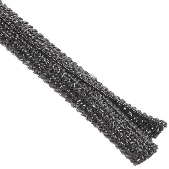 F6Q0.38BK75 - Techflex - Spiral Wrap, Expandable Sleeving