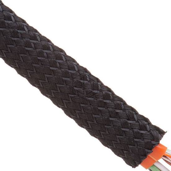 NRN0.50BK100 - Techflex - Spiral Wrap, Expandable Sleeving