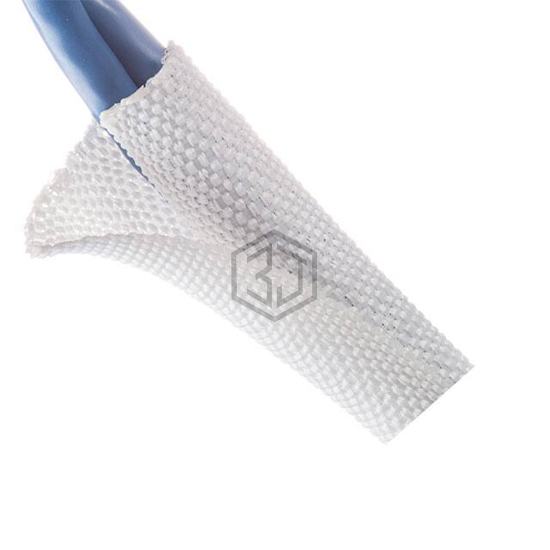 F6W0.63WH125 - Techflex - Spiral Wrap, Expandable Sleeving