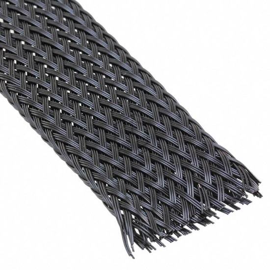 G16011/4 BK005 - Alpha Wire - Spiral Wrap, Expandable Sleeving