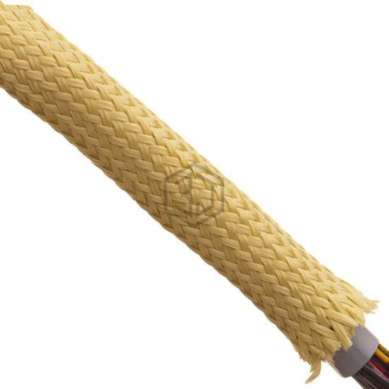 KVN0.75YL250 - Techflex - Spiral Wrap, Expandable Sleeving