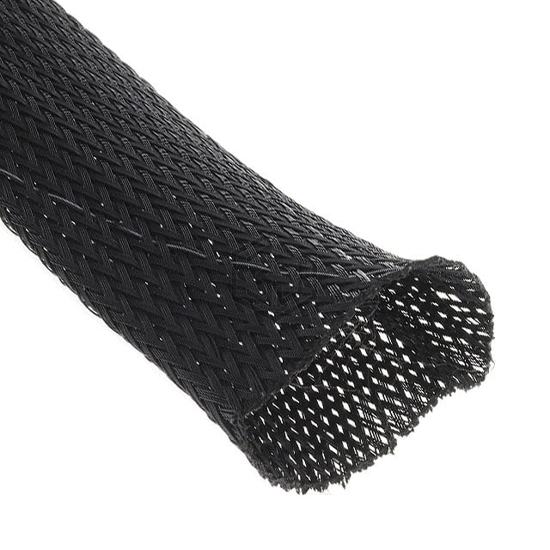 G12013/4 BK007 - Alpha Wire - Spiral Wrap, Expandable Sleeving