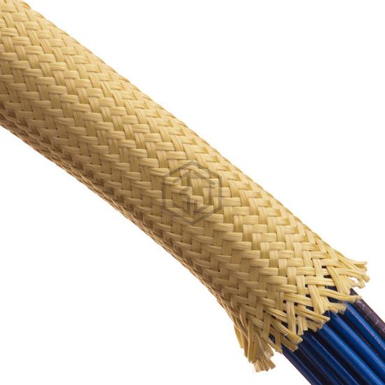 KVN1.00YL200 - Techflex - Spiral Wrap, Expandable Sleeving