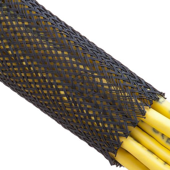 NYN1.00BK250 - Techflex - Spiral Wrap, Expandable Sleeving