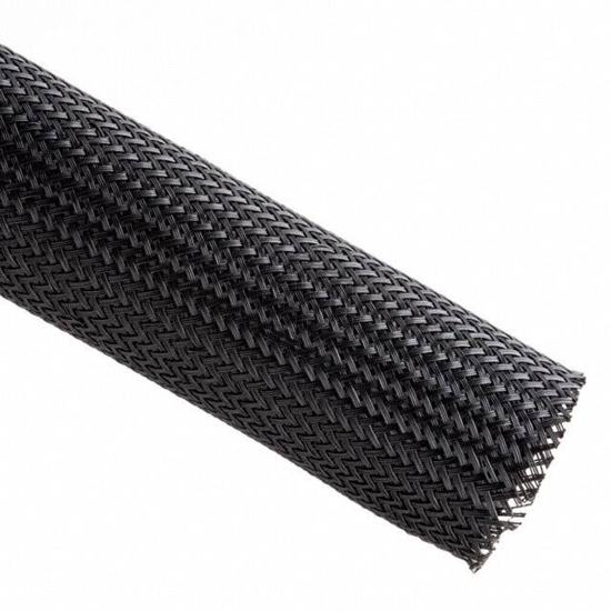 SDN1.75BK100 - Techflex - Spiral Wrap, Expandable Sleeving