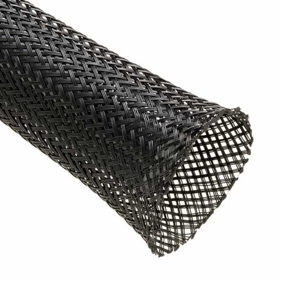 NYN0.75BK75 - Techflex - Spiral Wrap, Expandable Sleeving