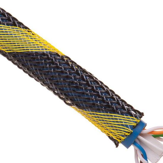 NSN0.25SS200 - Techflex - Spiral Wrap, Expandable Sleeving