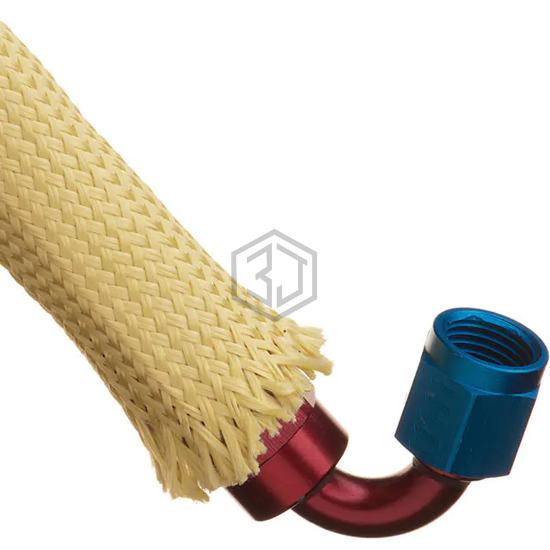 KVN1.25YL125 - Techflex - Spiral Wrap, Expandable Sleeving