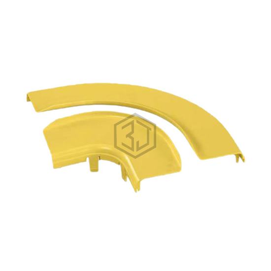 FRRASC6YL - Panduit Corp - Wire Ducts, Raceways - Accessories - Covers