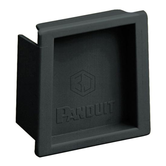 FEC2X2BL - Panduit Corp - Wire Ducts, Raceways - Accessories