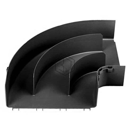 FRRA12X4BL - Panduit Corp - Wire Ducts, Raceways - Accessories