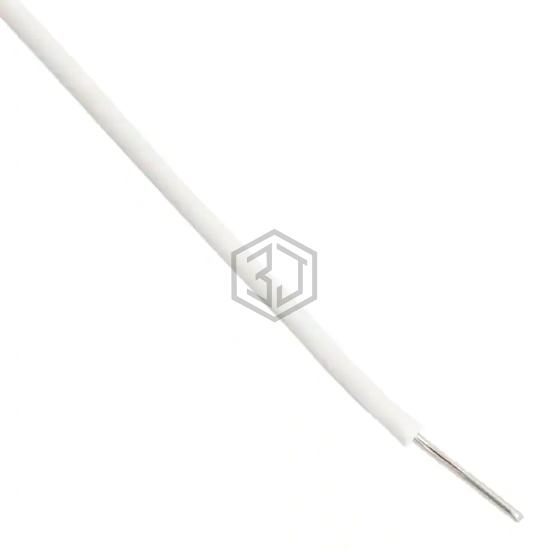 6715S WH005 - Alpha Wire - Single Conductor Cables (Hook-Up Wire)