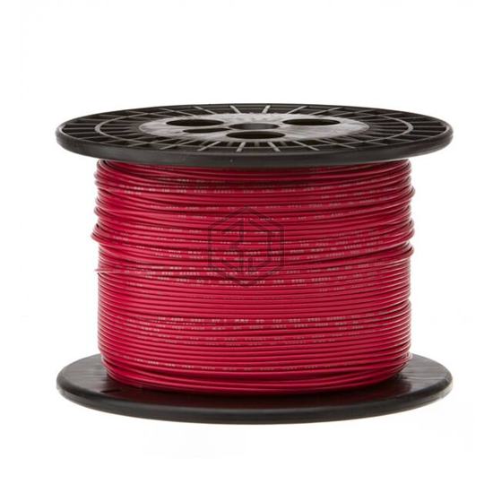 28UL1007SLDRED1000 - Remington Industries - Single Conductor Cables (Hook-Up Wire)