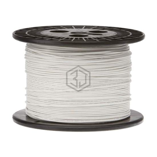 14UL1015STRWHI250 - Remington Industries - Single Conductor Cables (Hook-Up Wire)