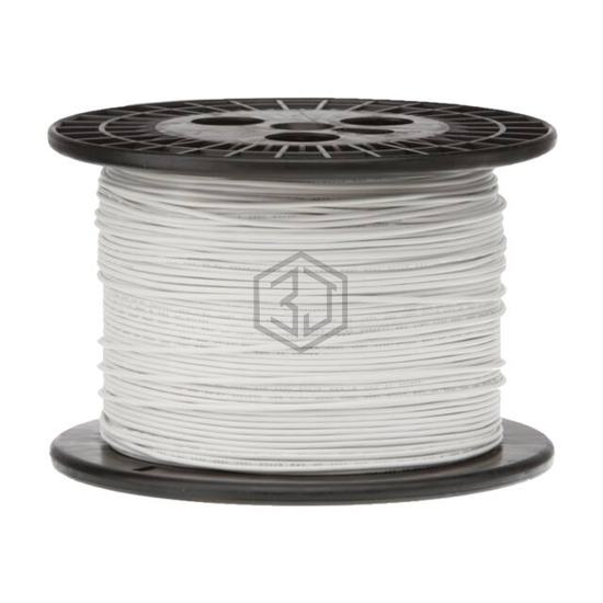 12STRWHITXL500 - Remington Industries - Single Conductor Cables (Hook-Up Wire)