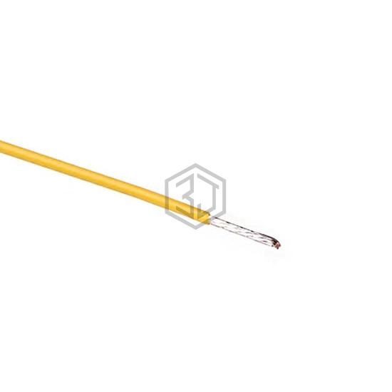 TW-20-STR-YELLOW - TubeDepot - Single Conductor Cables (Hook-Up Wire)