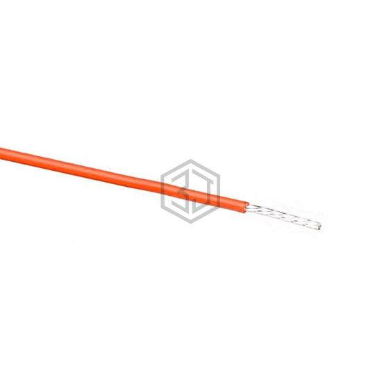 TW-20-STR-ORANGE - TubeDepot - Single Conductor Cables (Hook-Up Wire)