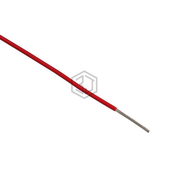TW-18-STR-RED - TubeDepot - Single Conductor Cables (Hook-Up Wire)