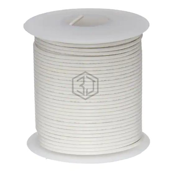 28STRWHIMILW25 - Remington Industries - Single Conductor Cables (Hook-Up Wire)