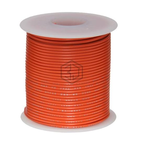 16UL1007STRORA25 - Remington Industries - Single Conductor Cables (Hook-Up Wire)