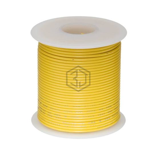 16UL1015STRYEL25 - Remington Industries - Single Conductor Cables (Hook-Up Wire)