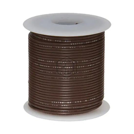 14STRBROGXL25 - Remington Industries - Single Conductor Cables (Hook-Up Wire)