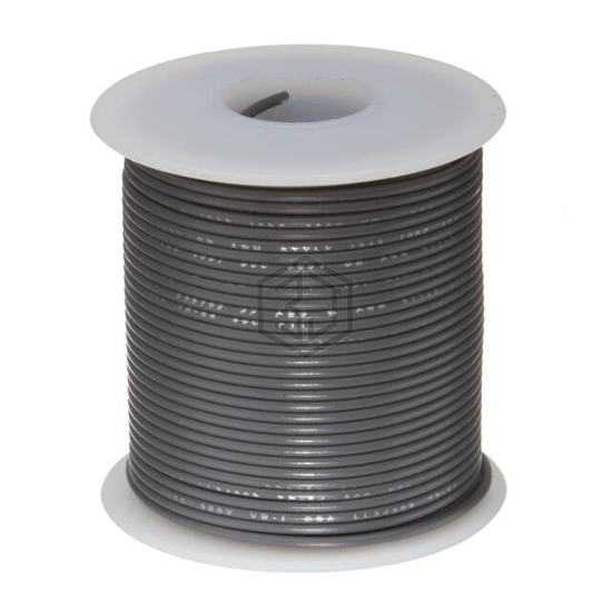 14UL1007SLDGRA25 - Remington Industries - Single Conductor Cables (Hook-Up Wire)