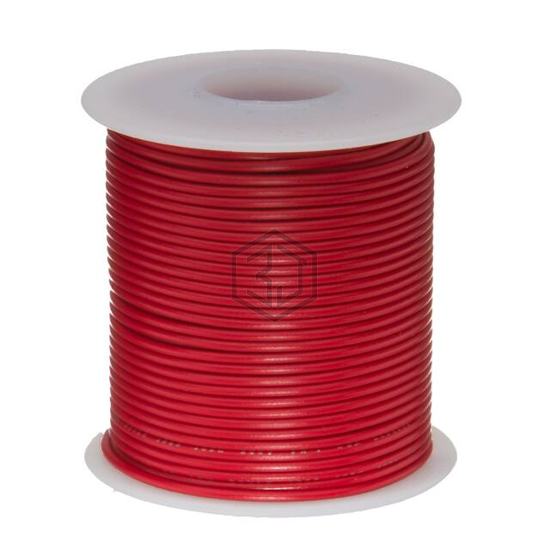 14UL1015STRRED25 - Remington Industries - Single Conductor Cables (Hook-Up Wire)