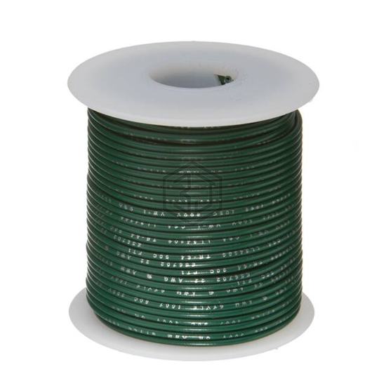 24UL1007STRGRE - Remington Industries - Single Conductor Cables (Hook-Up Wire)